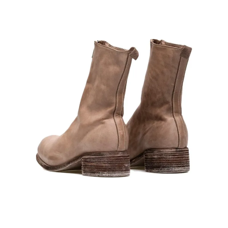GUIDI Ankle Boots Women's Milk Tea-3