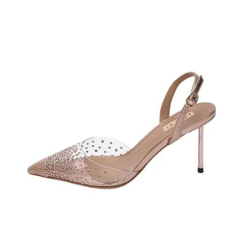 NICOLI Briony Slim Heel High Heels 8.5cm Women's Pink