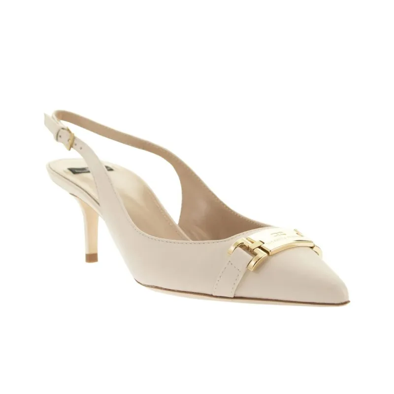 Elisabetta Franchi Slim Heel High Heels 5.5cm Women's Butter-2