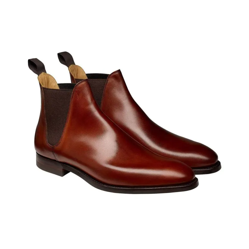 CROCKETT & JONES Chelsea 8 Chelsea Boots Men's Umber-2