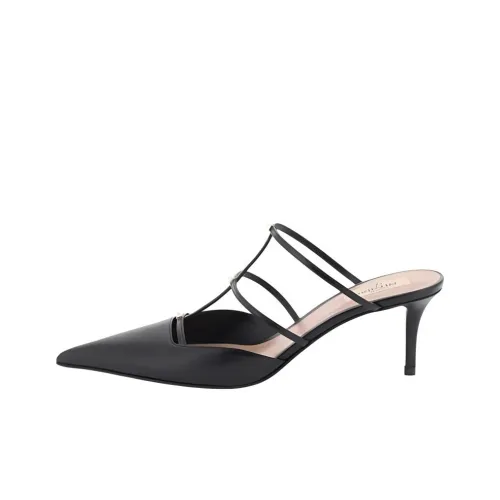 Valentino Garavani Rockstud Pointed Toe Caged Mules Women's