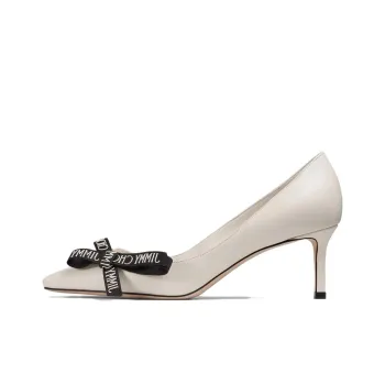 Jimmy Choo Slim Heel High Heels 6cm Women's White