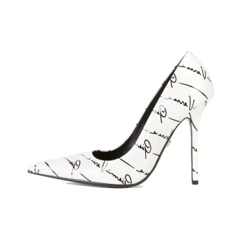 VERSACE High Heels Women's Low-Top White