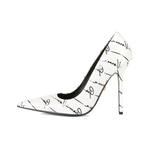 VERSACE High Heels Women's Low-Top White
