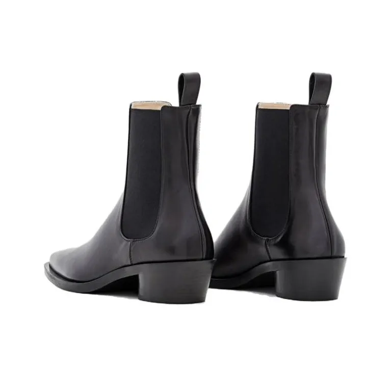 PROENZA SCHOULER Crew Chelsea Boots 3cm Women's Black-2