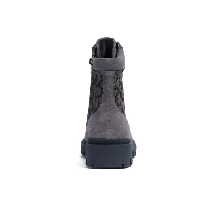 COACH CitySole Ankle Boots Men's Gray-3