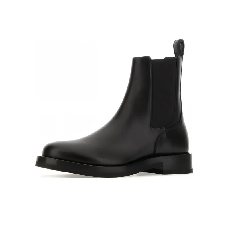 Valentino Round Toe Ankle Boots-2