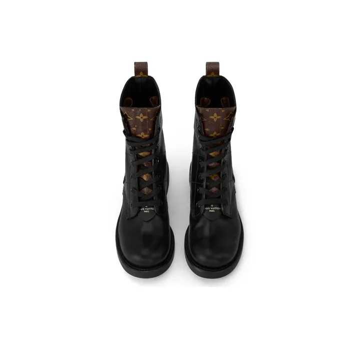 LOUIS VUITTON Metropolis Boots 'Black' Women's-3