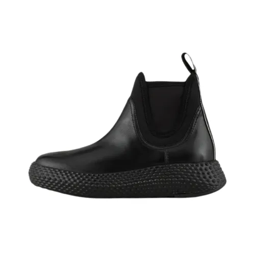 EMPORIO ARMANI Ankle-Length Chelsea Boots Women's Black