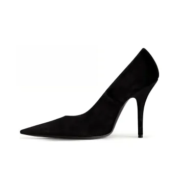 Balenciaga Slim Heel High Heels 11cm Women's Black