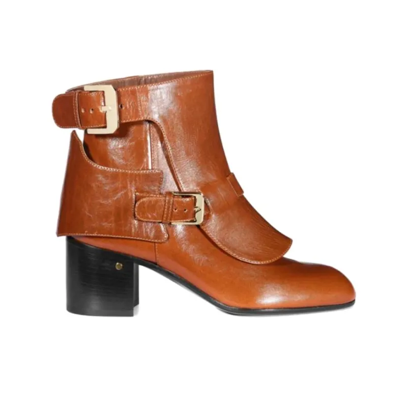 Laurence Dacade Ankle Boots 6cm Women's Brown-1