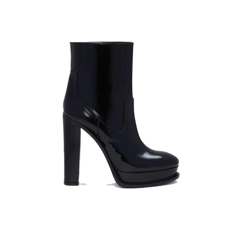 Alexander McQueen Platform Ankle Boots Women's-1