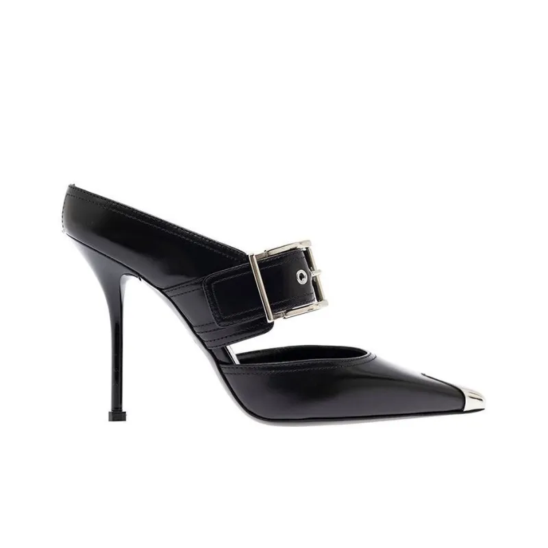 Alexander McQueen Buckle Detailed Pumps-1