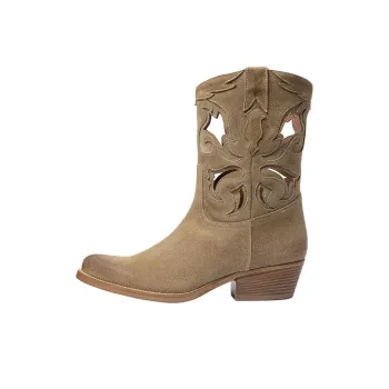 SARTORE Ankle Boots 4.5cm Women's Sandy Umber