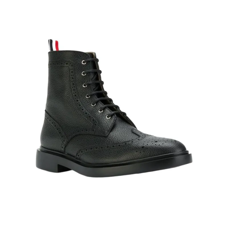 THOM BROWNE Brogues Combat Boots-2