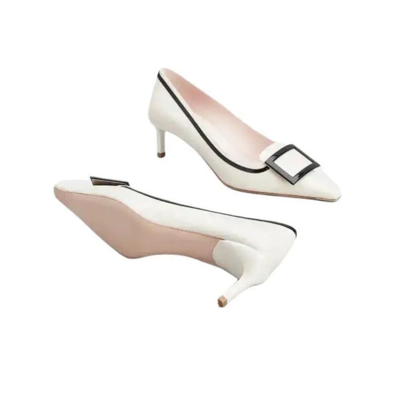 Roger Vivier Viv Canard Leather Pumps-6