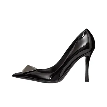 Valentino Garavani One Stud 100mm Patent-leather Pumps