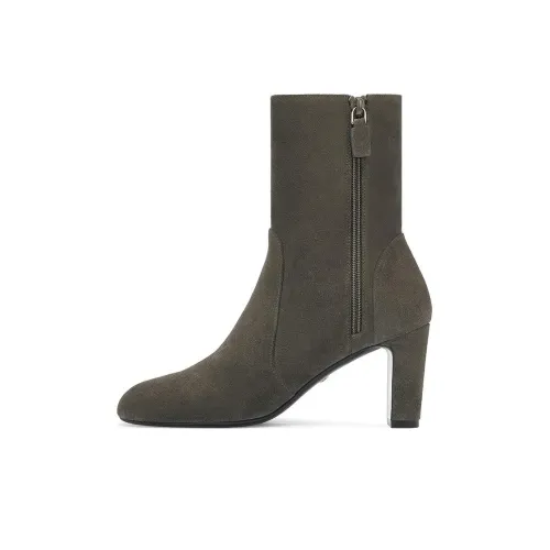 Stuart Weitzman/SW Ankle Boots 7.5cm Women's Gray
