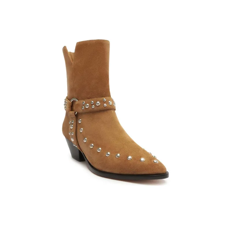Schutz Rhiannon Ankle Boots 4cm Women's Brown-2