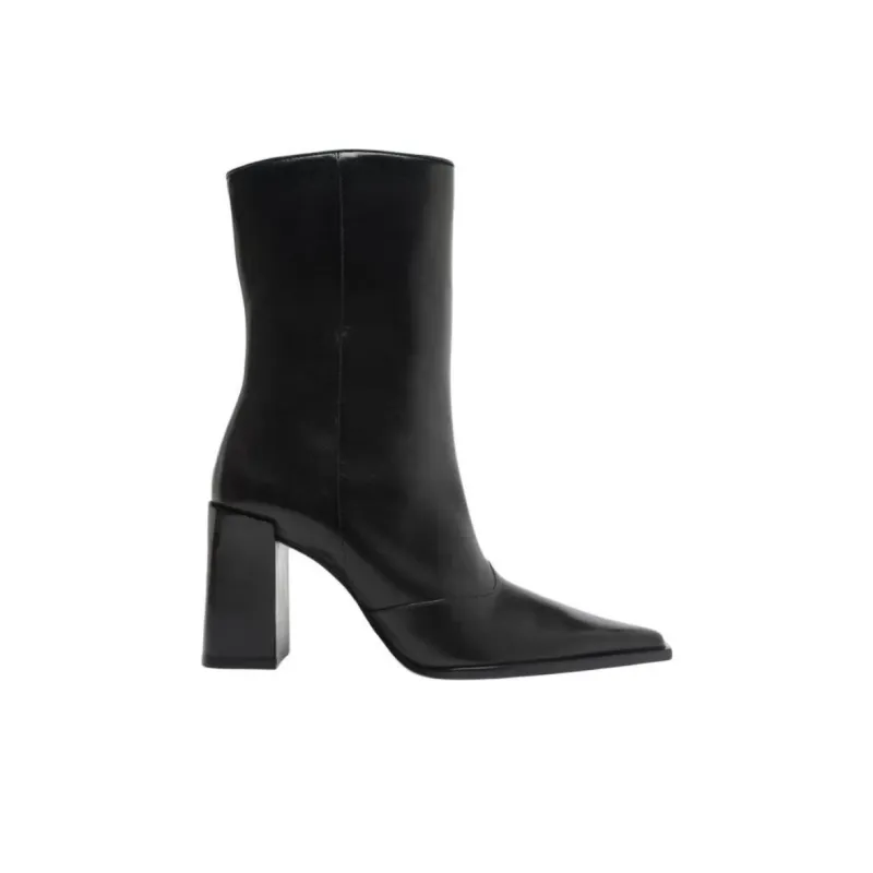 Schutz Raffaela Ankle Boots 8.5cm Women's Black-1
