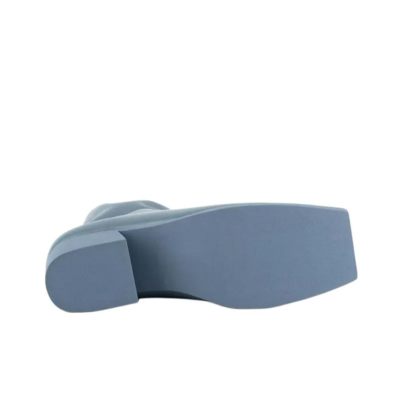 ISSEY MIYAKE x UNITED NUDE Stem Short Ankle Boots 4.5cm Women's Blue-5