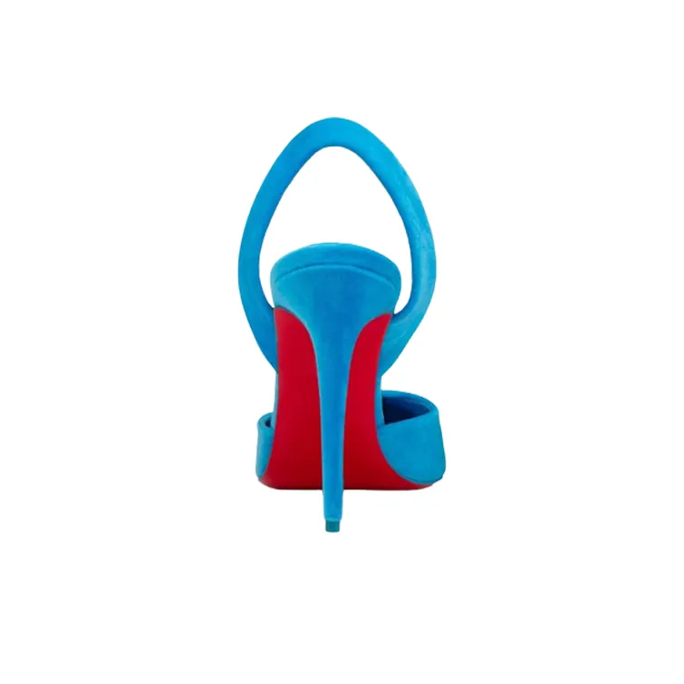 CL Slim Heel Stylish Sandal Women's Blue-3