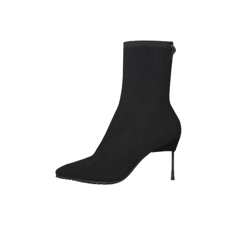 Kurt Geiger London Barbican Drench Ankle Boots 9cm Women's Black-0
