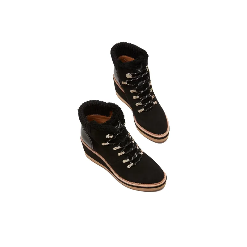 Kate Spade Ankle Boots 5cm Women's Black-2