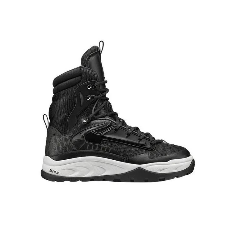 DIOR Snow Ankle Boots Men's Black-1