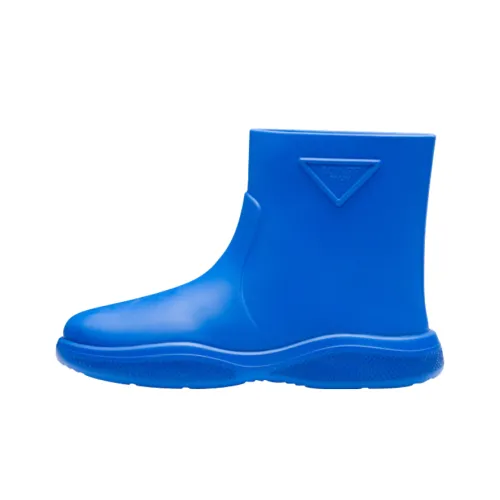 PRADA Ankle Boots Men Blue