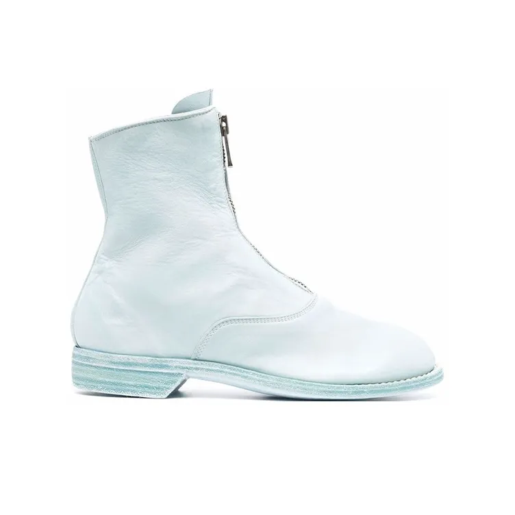 GUIDI Leather Zipped Boots-1
