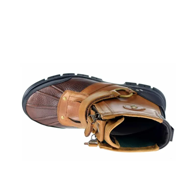 Polo Ralph Lauren Conquest Hi III Boot Brown-3