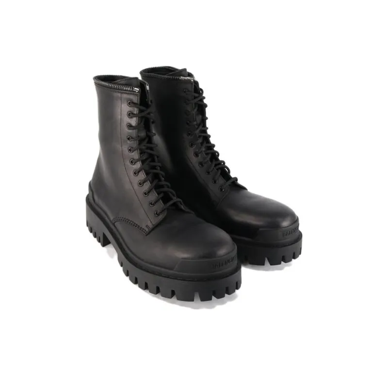 Balenciaga Master Lug Sole Boot Black-2
