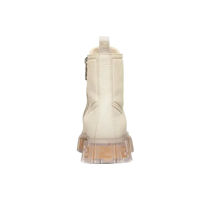 FENDI Fendi Force Martin Boot Men's Beige-3