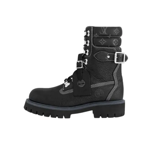 Timberland x LOUIS VUITTON Ankle Boots Men's Black