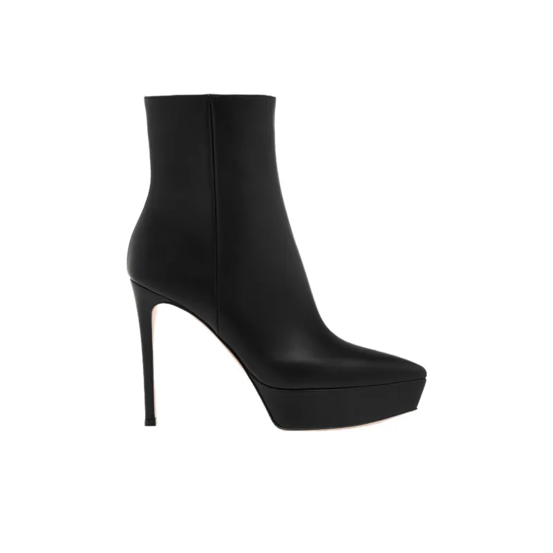 GIANVITO ROSSI Dasha 115mm Platform Booties-1