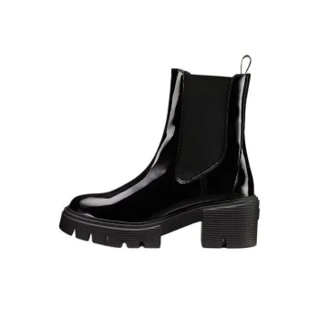 Stuart Weitzman/SW Soho Short Chelsea Boots 4cm Women's Black