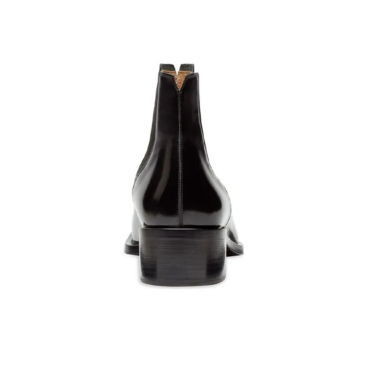FENDI Chelsea Boots Men's Black-3