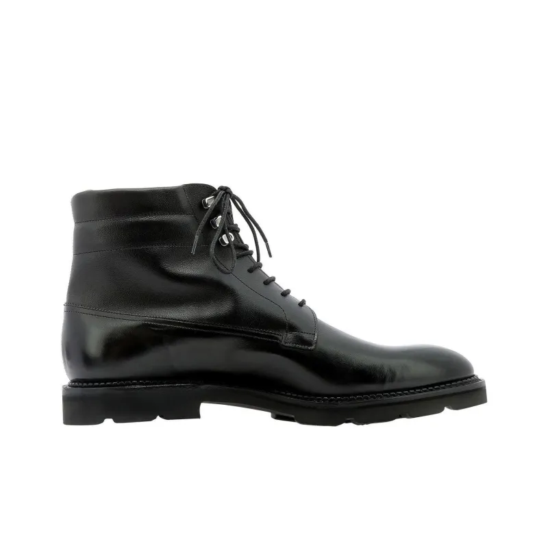 JOHN LOBB Ankle Boots Men's Black-1