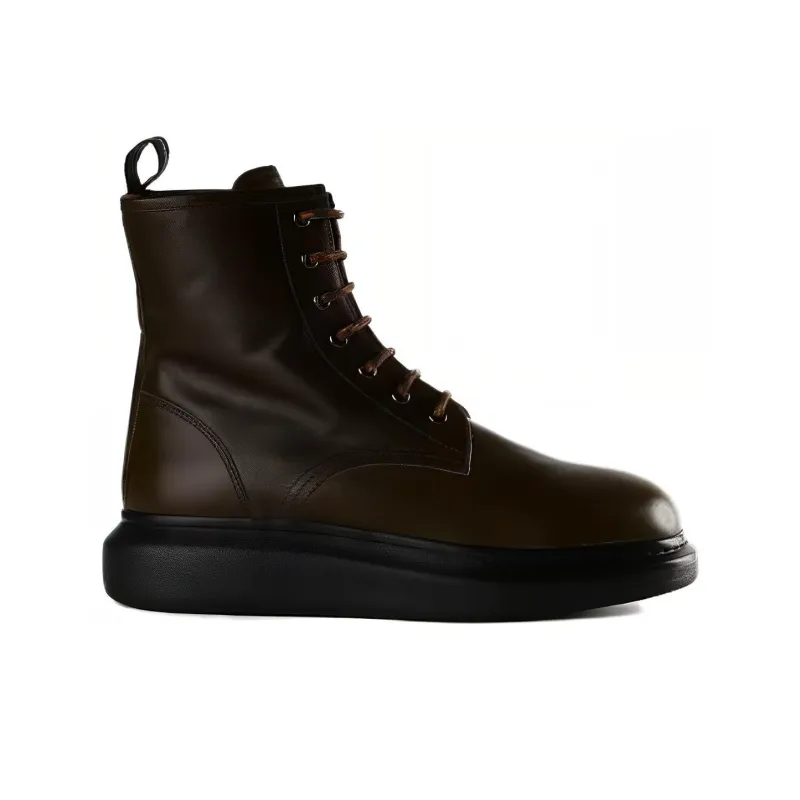 Alexander McQueen Ankle Boots Men's Green-1
