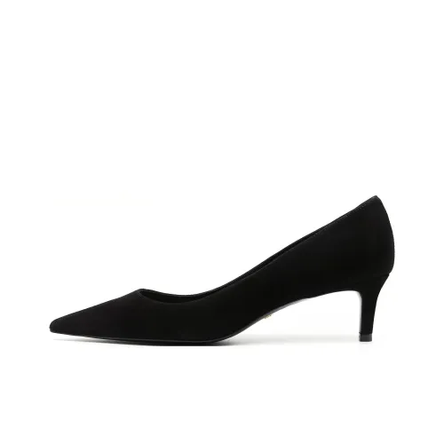 stuart weitzman Eva 35mm Suede Pumps