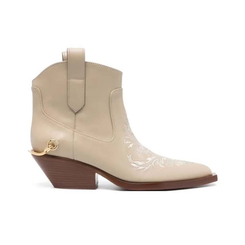 Zimmermann Duncan 45mm Leather Ankle Boots-1