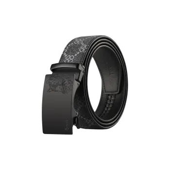 15 MINS Polyvinyl Chloride Leather Belts Men's Width 3.5CM