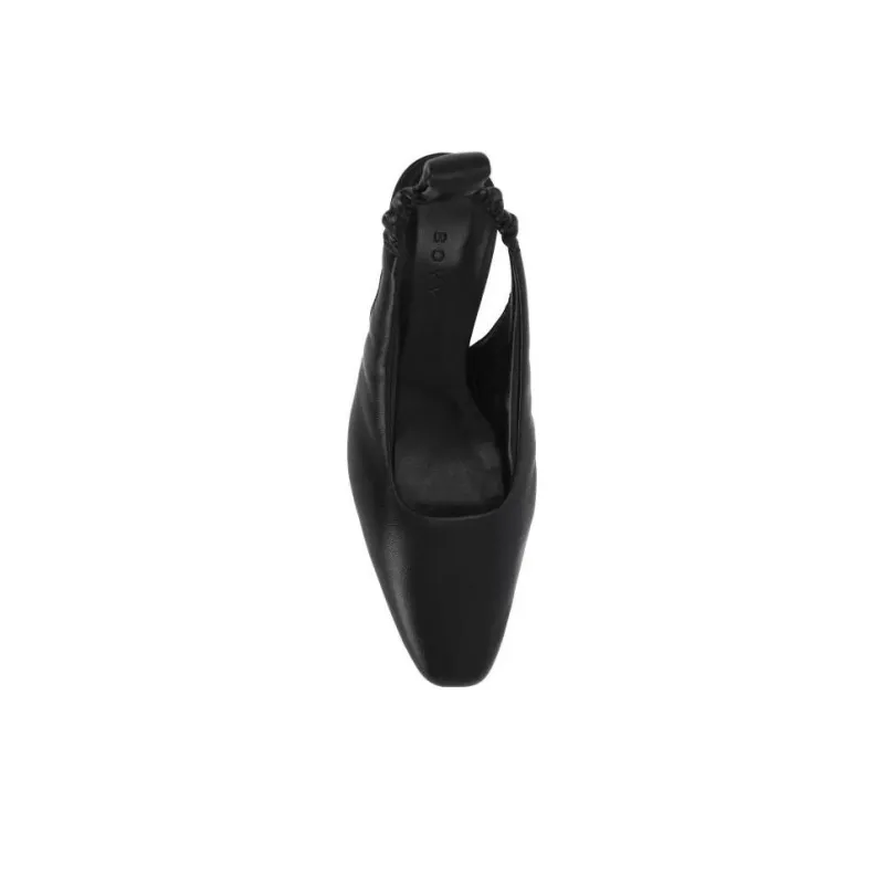 BOYY Slim Heel High Heels Women's Black-2