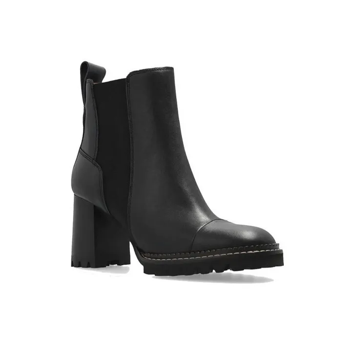 See By Chloe Mallory Heeled Ankle Boots Women's-1