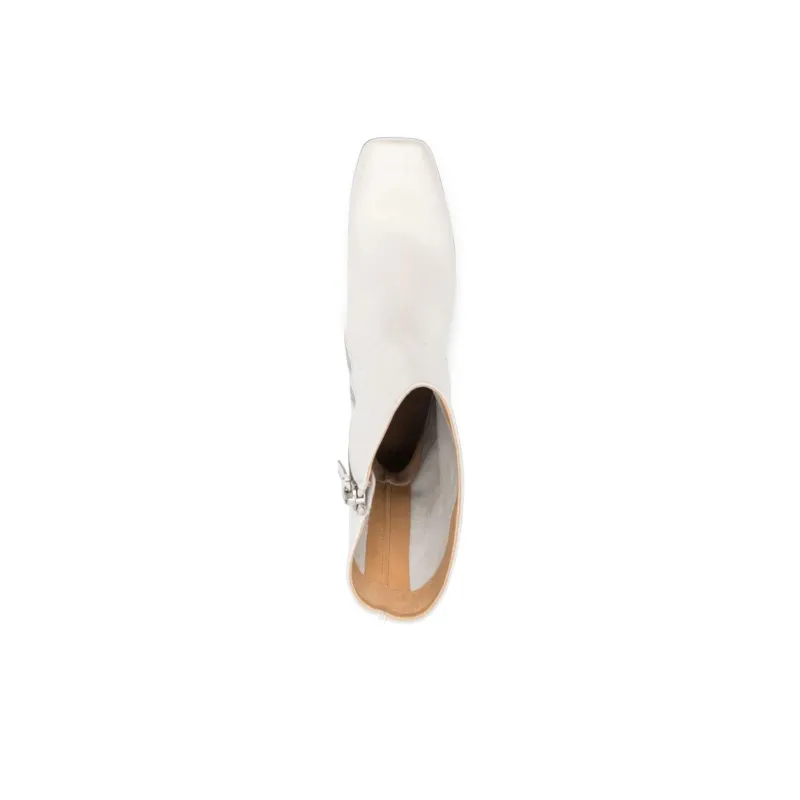 Marsèll Cassello Ankle Boots 5cm Women's White-3