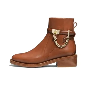 MICHAEL KORS Hamilton Series Ankle Boots 3.8cm Women's Brown