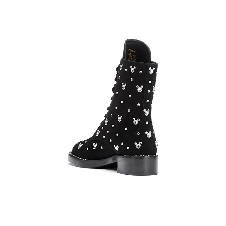 Disney X Stuart Weitzman Ankle Boots Women's Black-3