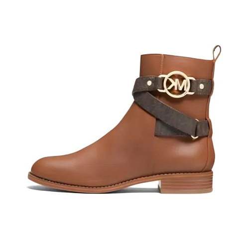 MICHAEL KORS Rory Ankle Boots 6.3cm Women's Umber