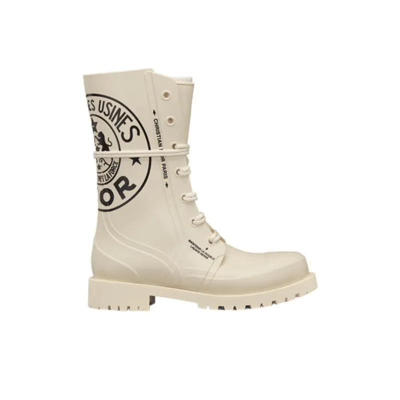 DIOR DIORCamp Ankle Boot Beige DIOR Union Rubber Women's-1